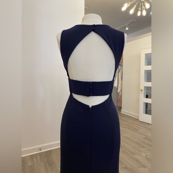 NEW WATTERS - CHEYANNE DRESS - NAVY - SIZE 16 - Picture 4 of 5